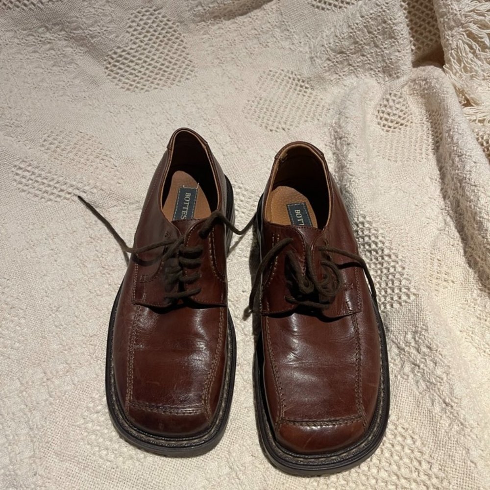 Mens Bottesini Square toe oxford shoes 8.5M